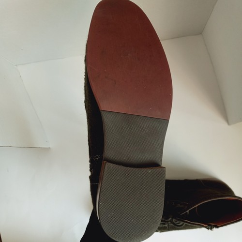 Stivali Oxford uomo stringati Giorgio Brutini 8,5 verde feltro Academia Steampunk - Foto 6 di 7