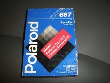 NEW Vintage NOS Sealed Polaroid 667 ISO 3000/36 2 Pack EXP 12/94