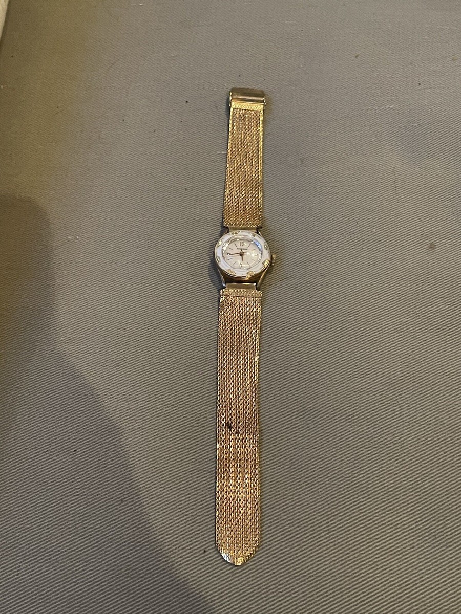 Circa 1960s Square Face Ladies Manson Watch with Gold & Silver Stretch Band Manson Watches for Women on Sale up to 90% Off: Poshmark main image 4