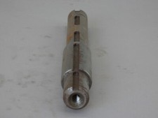 Drive Shaft 1" OD x 8-7/8" x 1/4" Partially Keyed Two Tapped Ends Steel