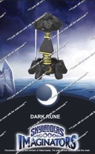 Skylanders Imaginators Dark Rune Creation Crystal NFC Card FACTORY RESET