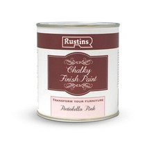 Rustins Quick Dry Chalky Finish Furniture Paint, Multiple Colours, 250ml/500ml