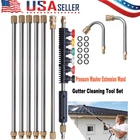 High Pressure Washer Extension Wand Replace Lance Gutter Cleaner Nozzle 4000PSI