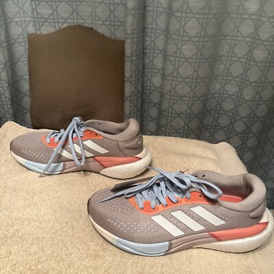 Adidas Marimekko x Supernova 2.0 Lokki W Tan blue White Size 6 Womens HQ8919 New