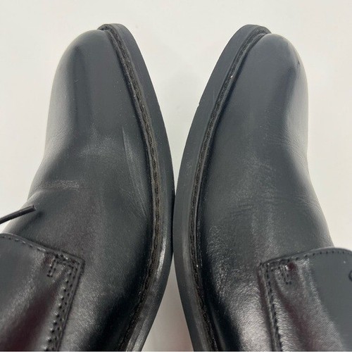 Men's Liz Claiborne Leather Lace Up Black Dress Shoes Size 9.5 - 第 7/10 張圖片