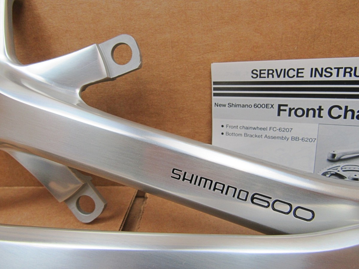 New-Old-Stock Shimano 600EX Crankarm Set (Model FC-6207170 mm