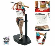 DC Crazy Toys Suicide Squad Harley Quinn 12" Figure Display Real Clothes Model