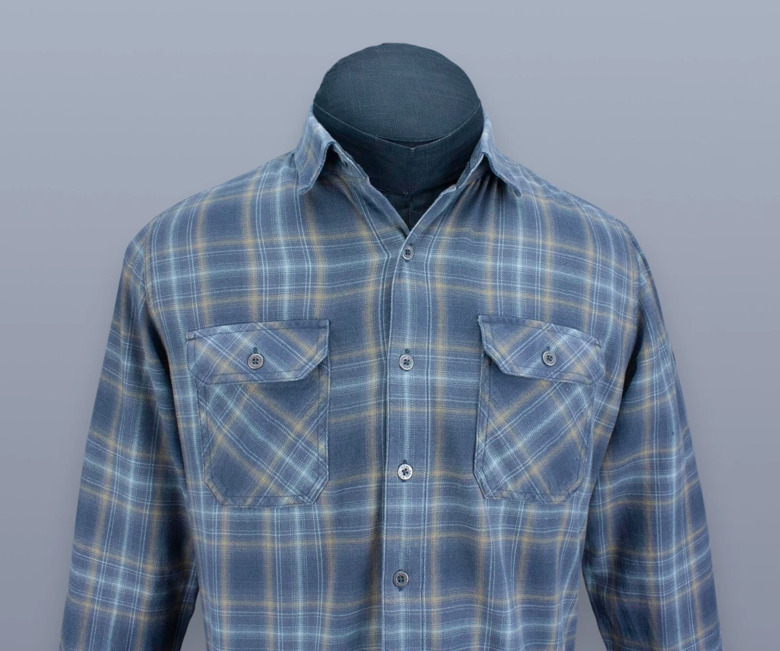 Kuhl Mens Plaid Long Sleeve Shirt Small S Multicolor Oversized Check Button Up