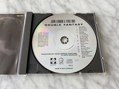 John Lennon & Yoko Ono Double Fantasy CD TARGET ERA! WEST GERMANY