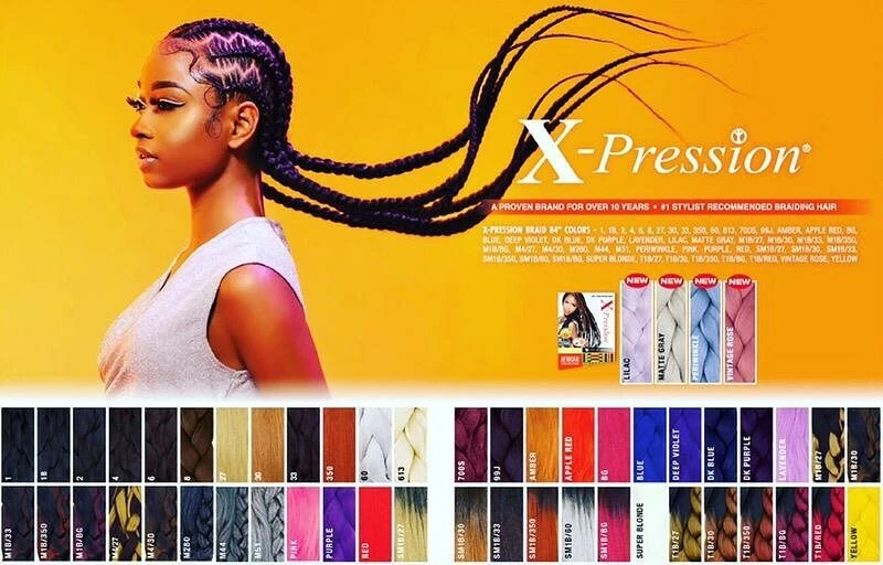 Cabello ultra trenzado X-pression Xpression Expression Foto 2 de 4