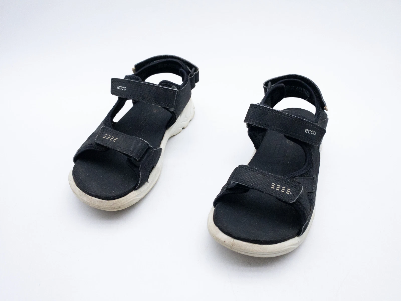 ECCO Bambino Sandali Calzatura Estiva Scarpa Bassa Nero Tg. 34 Eu Art 32121 98