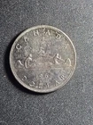 1961 Canada SILVER Dollar $  (0.800 fine, 0.6 oz ASW) - AU/Unc   stk#P26