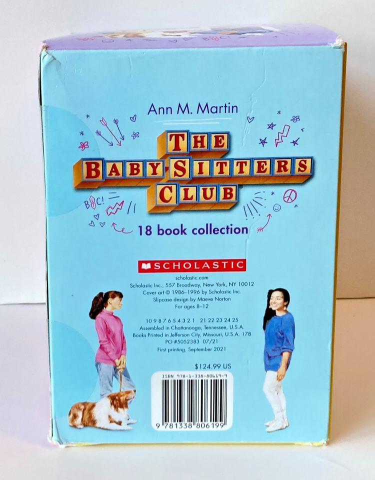 The BabySitters Club 18 Book Set by Ann Martin Lot of Books 1-18 LIKE ...