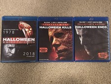 Halloween Trilogy Original Blu Ray DVD Collection