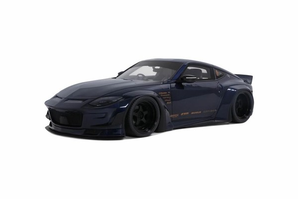 Nissan 400Z By Pandem Rhd 2023 Dunkelblau Modellauto 1:18 Gt Spirit-image
