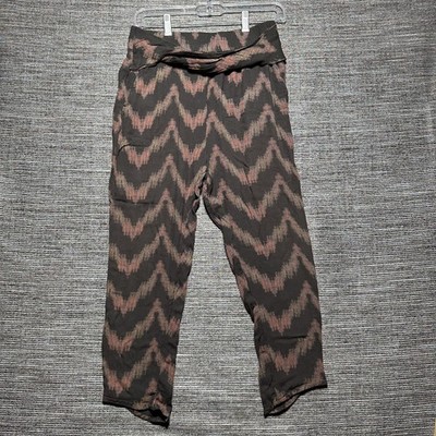 Free People Pants Women's Size S Brown Got Me Twisted Harem Pull on