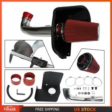 For 09-13 Chevygmc 1500 V8 4.8l5.3l6.0l Cold Air Intake Kitheat Shield Red