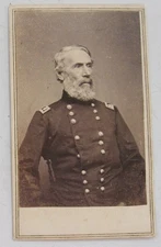 ANTIQUE CDV OF CIVIL WAR GEN. EDWIN VOSE SUMNER BY E. & R. T. ANTHONY FROM BRADY