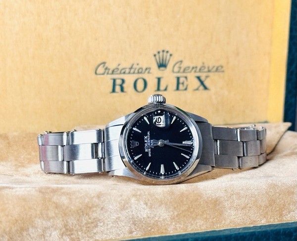 Rolex Oyster Perpetual Date - Lady - 26 mm - Ref. 6516 - Rolex Box