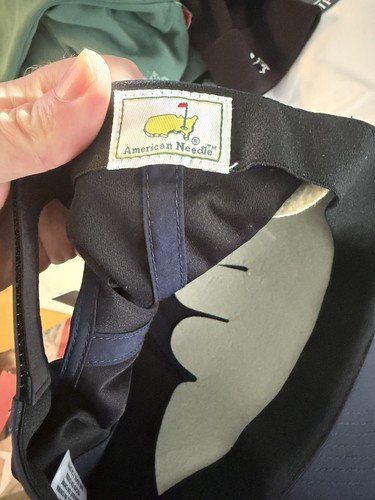 Augusta National Golf Club ANGC Member Pro Shop Logo Hat Rare New Masters Navy - Picture 4 of 4