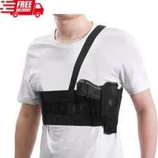 Shoulder Gun Holster Universal Conceal Carry Vest Elastic Underarm Right Draw