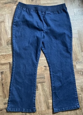 Julipa -Size UK 22  short -Indigo Wash Comfy Stretch Denim Jeans Jeggings 