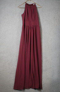 velvet jr bridesmaid dresses Kennedy Blue Sally Junior Velvet Bridesmaid Dress main image 0