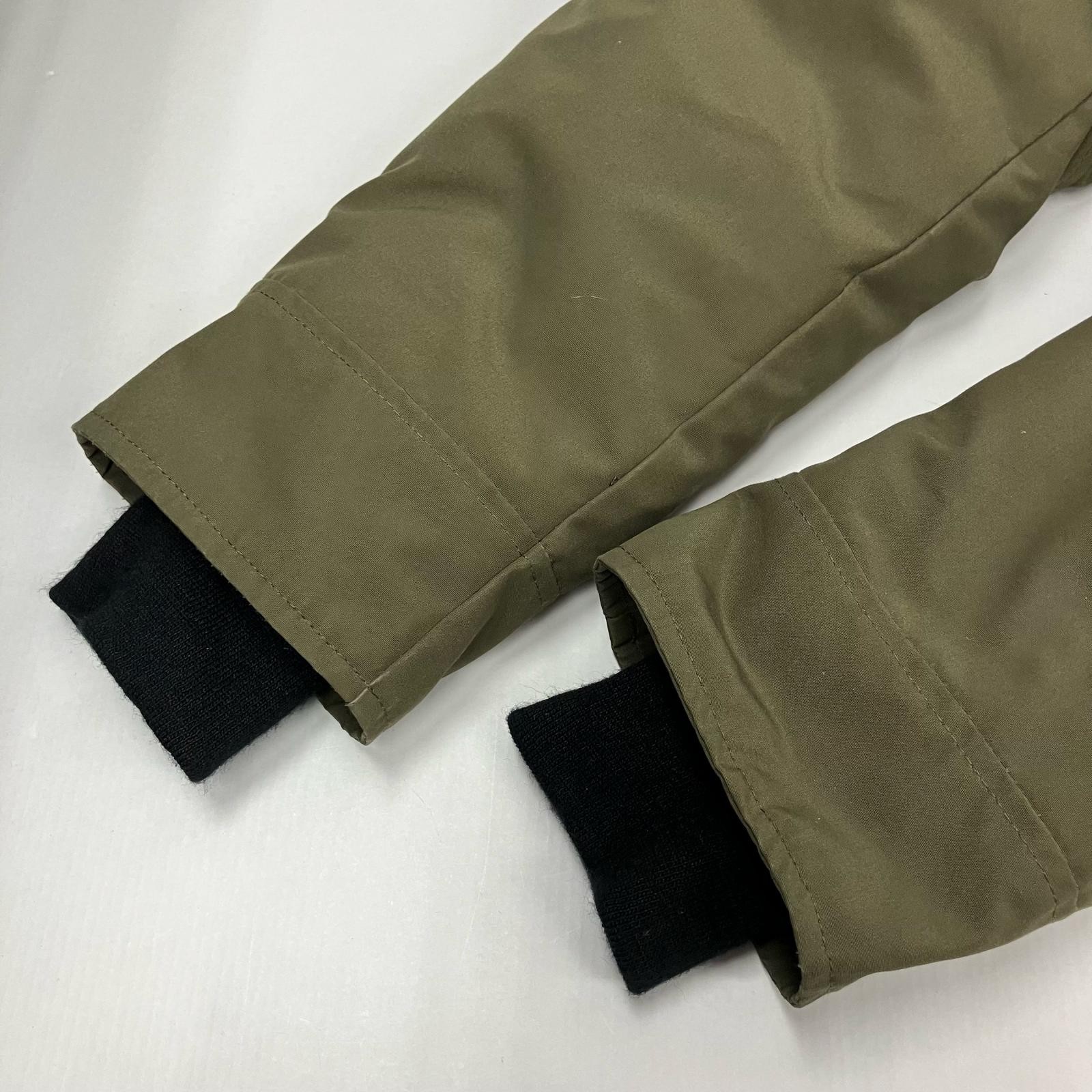 CANADA GOOSE Chateau Hoodie Fusion Fit Heritage Down Jacket 3426MA Khaki Size: M thumbnail 5