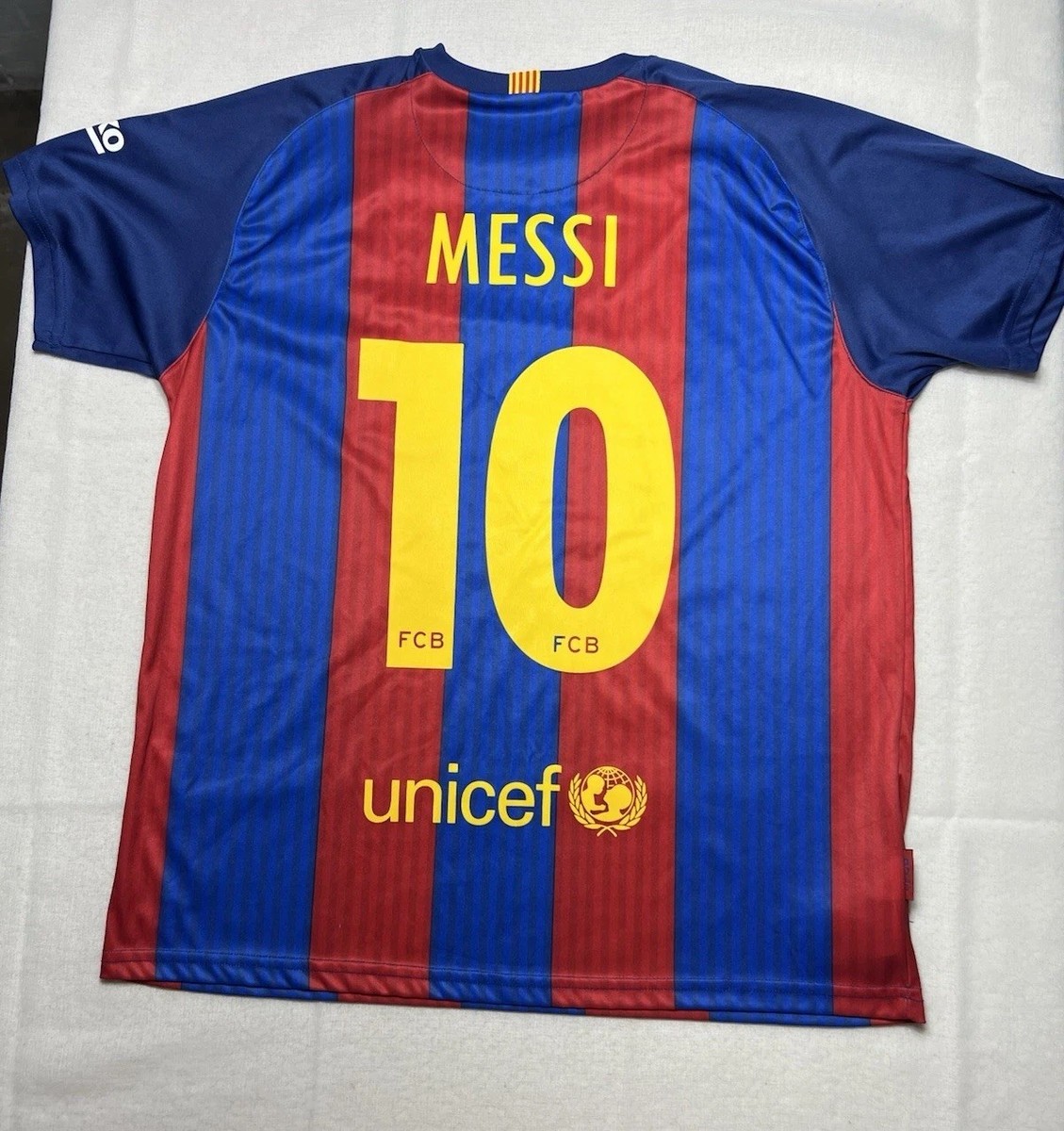 Barcelona 2014/2015 Messi #10 Home Football Shirt Soccer