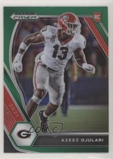 2021 Panini Prizm Draft Picks Green Prizm Azeez Ojulari #110 2l4