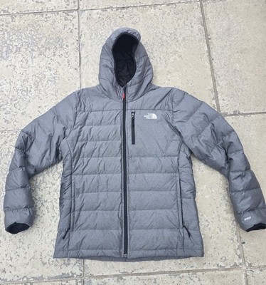 The North Face 550 Daunen Herren Puffer Jacke Mantel Grau Größe L Original Sehr guter Zustand