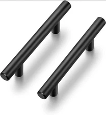 29-Pack 5 Inch Kitchen Cabinet Handles Matte Black Cabinet Pulls Black Drawer US