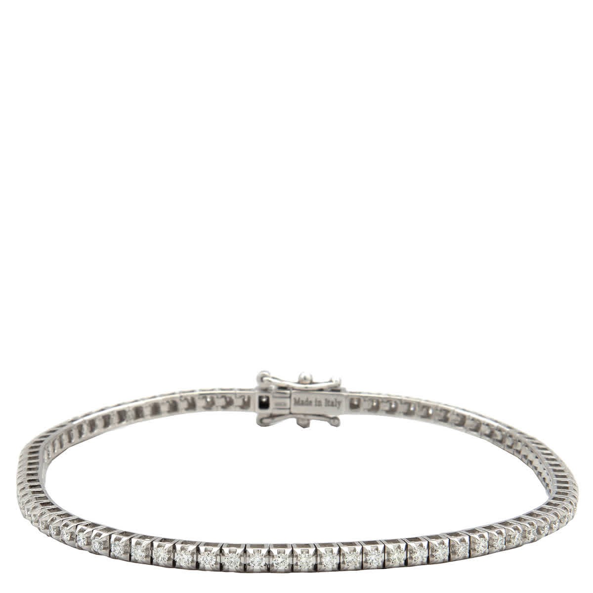 Теннисный браслет Salvini Battito из белого золота 18 карат с бриллиантами весом 101 Карата 181190₽