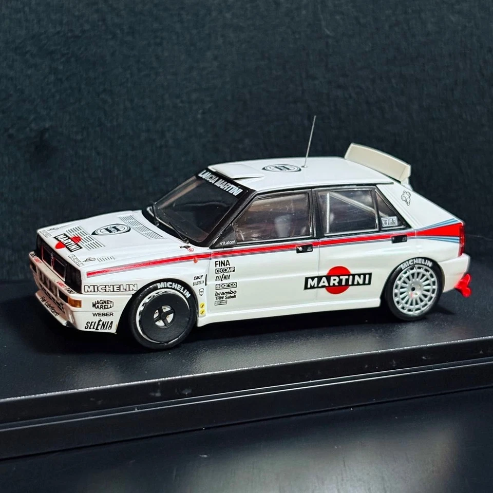 1/43 hpi lancia delta hf integrale 1991 тестовый автомобиль мартини - Изображение 2 из 4