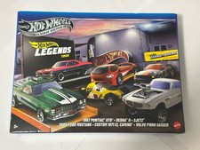 Hot Wheels Silver Series Legends Tour Box Set 6 Pack 2025 GTO Mustang Gasser NEW