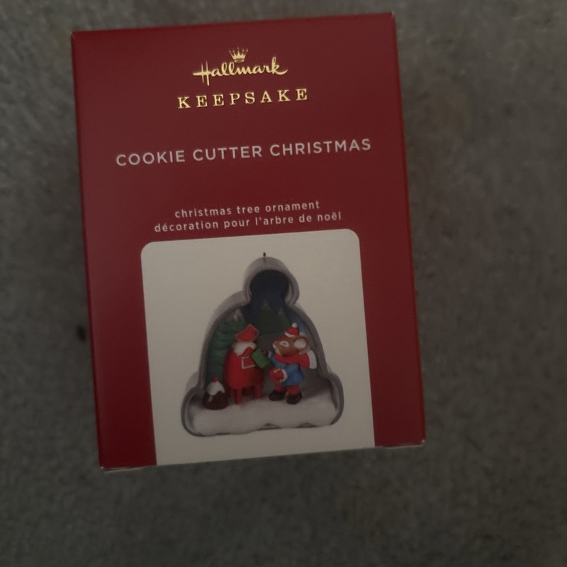 Hallmark Keepsake Ornament 2020 Cookie Cutter Christmas 9th #9 Mouse Mail