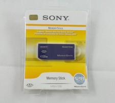 Vintage Sony 128 MB MagicGate Memory Stick Media MSH-128 
