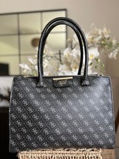Borsa a tracolla Guess monogram logo tote shopper shopping bag