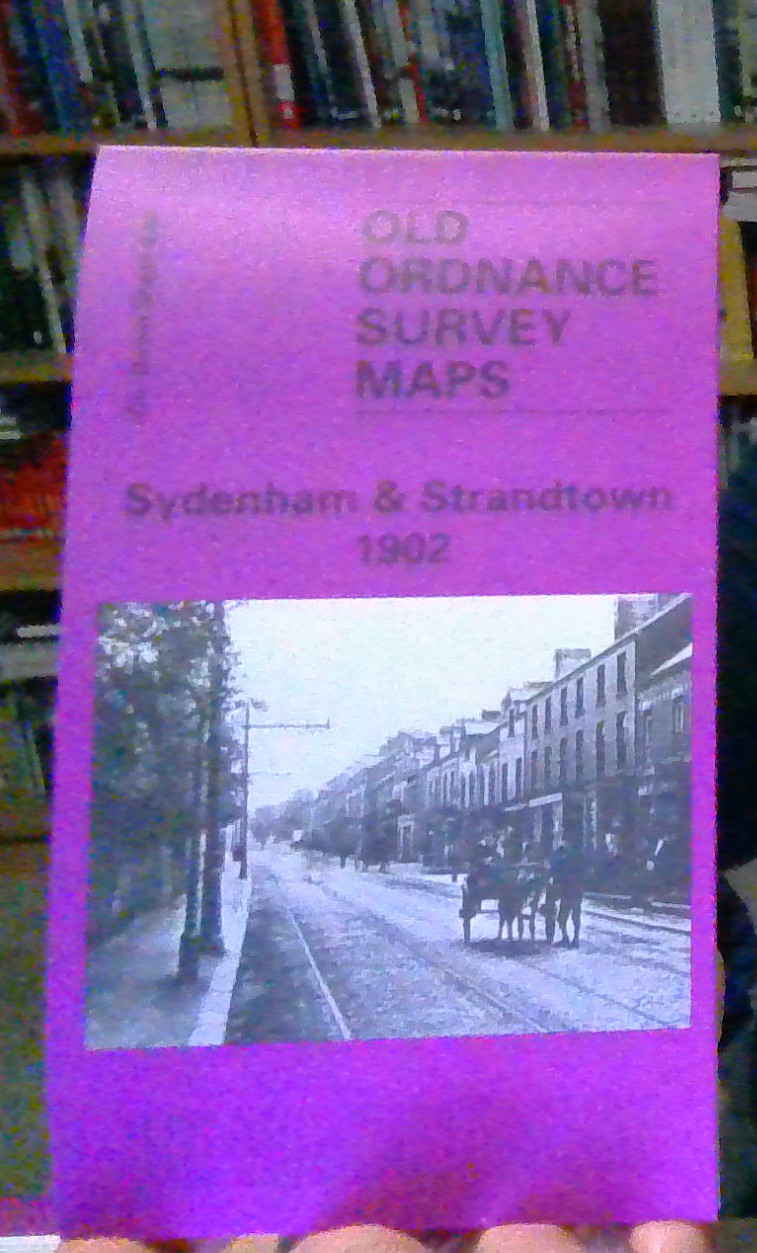 MAP OF Sydenham & Strandtown 1902  County Down Sheet 4.08 by John Griffiths NEW