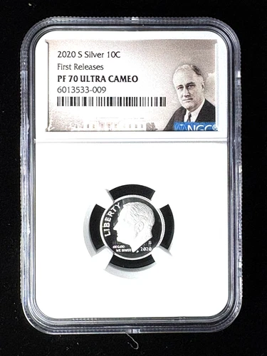 2020 s silver proof roosevelt dime FIRST RELEASES PF70 ULTRA CAMEO