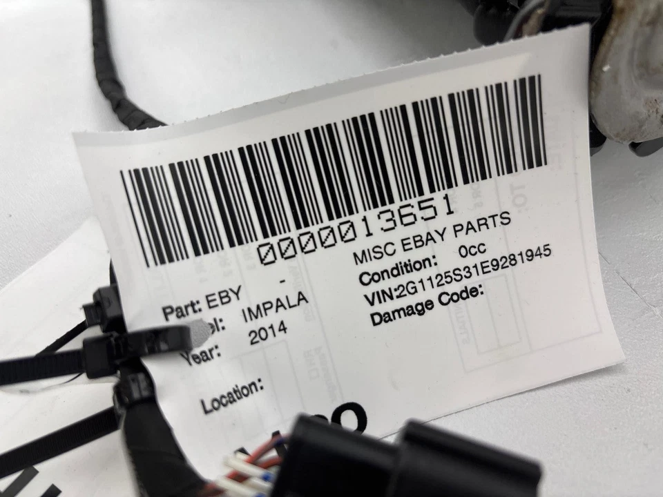 Chevrolet Impala 2014-2015 asiento de pasajero delantero derecho cojín superior fabricante original Foto 4 de 4