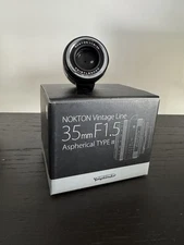 Voigtlander Nokton Vintage Line 35mm f/1.5 Aspherical Type II Lens For Leica M