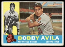1960 Topps #90 Bobby Avila - GOOD