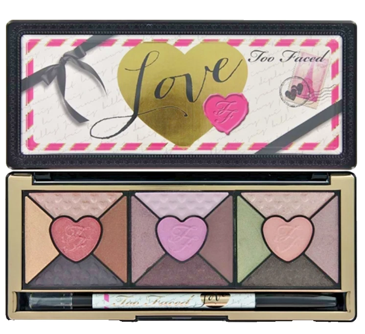 Too Faced Love Eyeshadow Palette+Black Waterproof Eyeliner-Pristine Package-NIB - Image 2 of 3