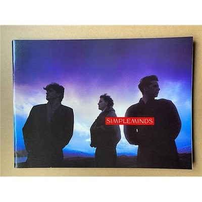 SIMPLE MINDS STREETFIGHTING YEARS  PROGRAMME 1989 nice glossy colour booklet UK