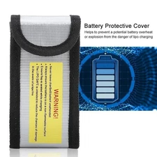 Fireproof High Temperature Resistant Battery Protective Cover Bag