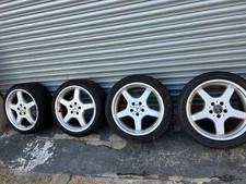 MERCEDES SL R230 SL500 SL55 AMG Alloy Wheel Set A2304012102 A2304012002