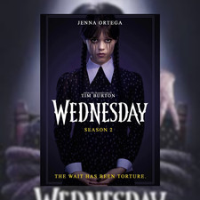Wednesday Season 2  2-Disc Set  English Audio  EN/CH/Malay Sub Custom DVD 