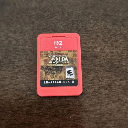 Switch 2 - The Legend of Zelda Breath of the Wild Nintendo Switch 2 Cart Only