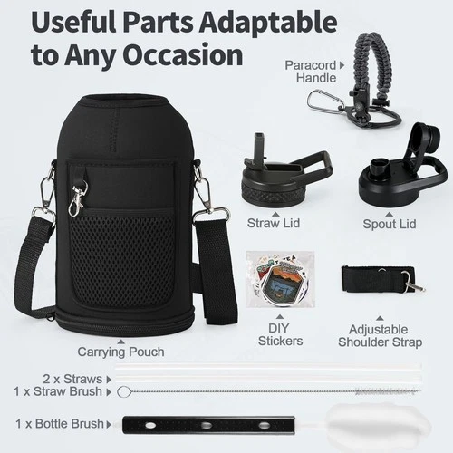 WixByti Water Bottle - Thumbnail 5